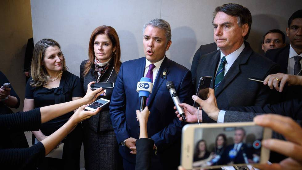 Guaidó fala a seus partidários nesta quarta-feira em Caracas. FEDERICO PARRA (AFP) / VÍDEO: REUTERS-QUALITY